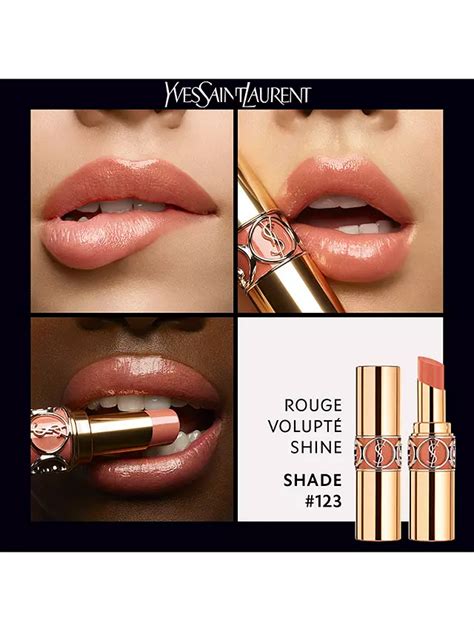 ysl lipshine 123